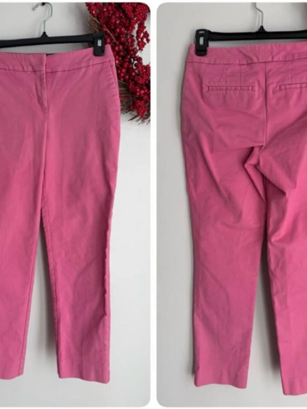 Boden Pink Ankle Cropped Pants